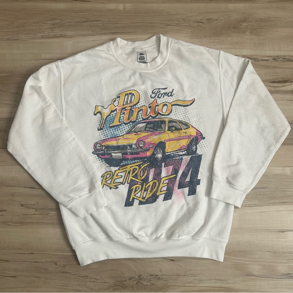 Forever 21 Crewneck Ford Pinto Retro Ride 1974 Women’s Size S/M